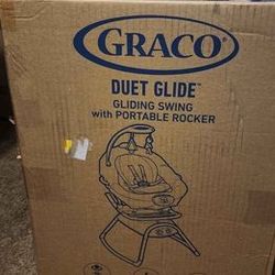 Graco duet glide online swing with portable rocker