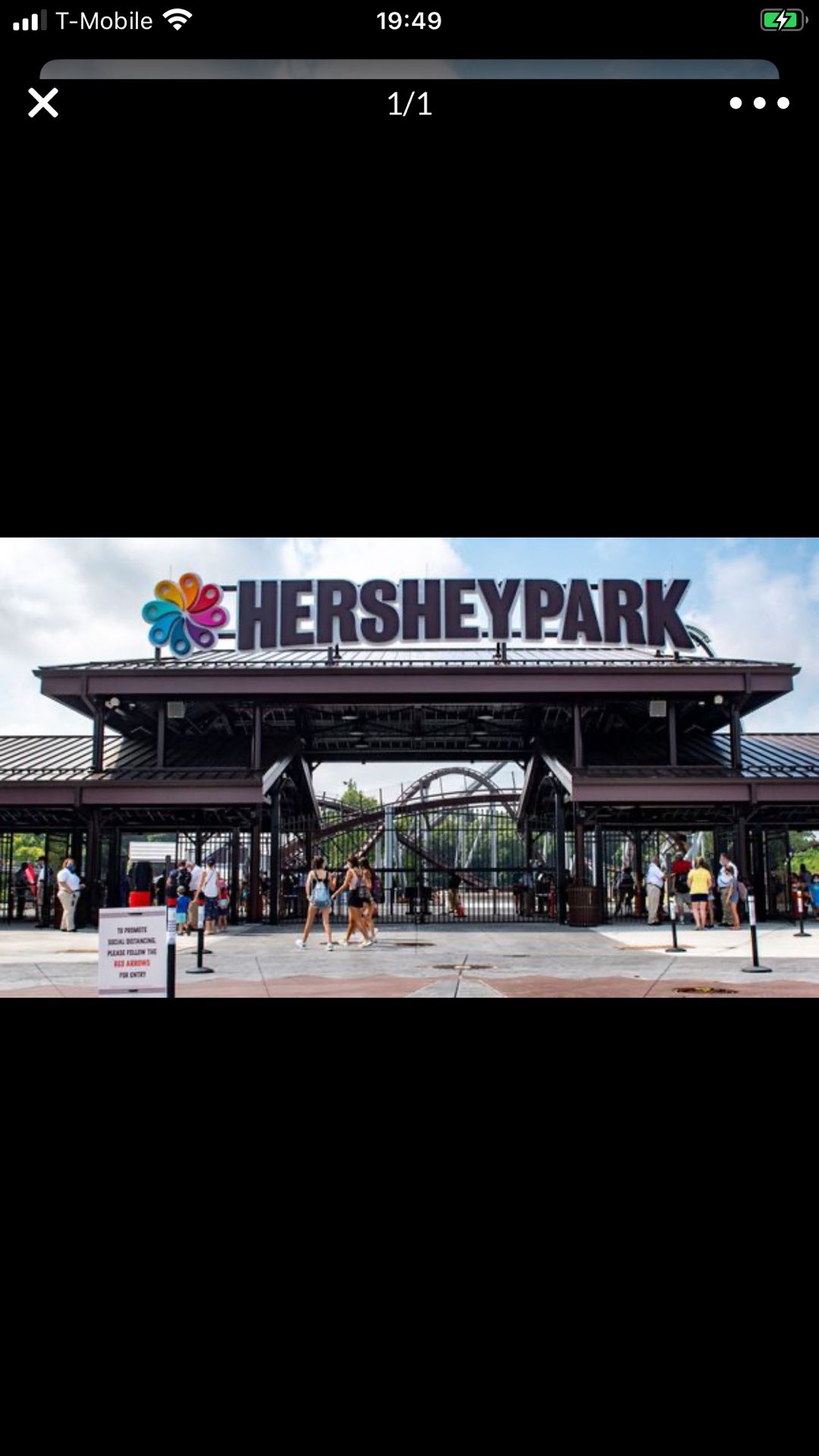 2 Summer season Hershey park tickets