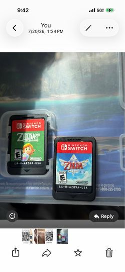 Switch Zelda games
