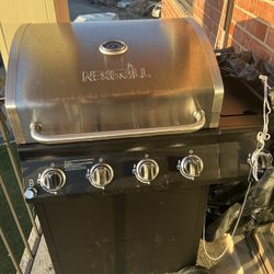 Grill, BBQ, With Gas Ballon