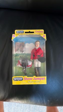 Breyer Show Jumper horse rider