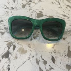 Gucci Green Women Sunglasses 