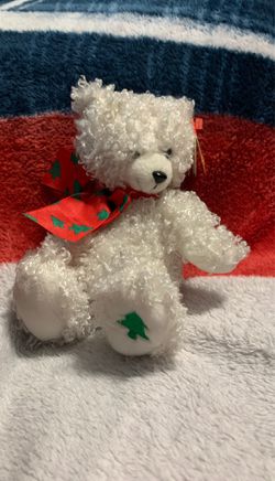 Ty Beanie Baby Merrybelle Christmas Bear Plush NWT 2005