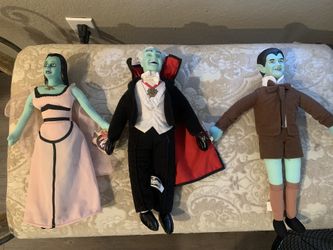 Vintage “Munsters”  Plush/plastic Dolls