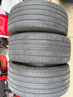 3 pirelli p zero tires, 235/45/18