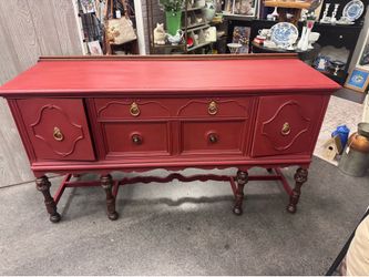 Newly Refinished Buffet Table