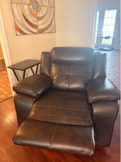 Leather sofa