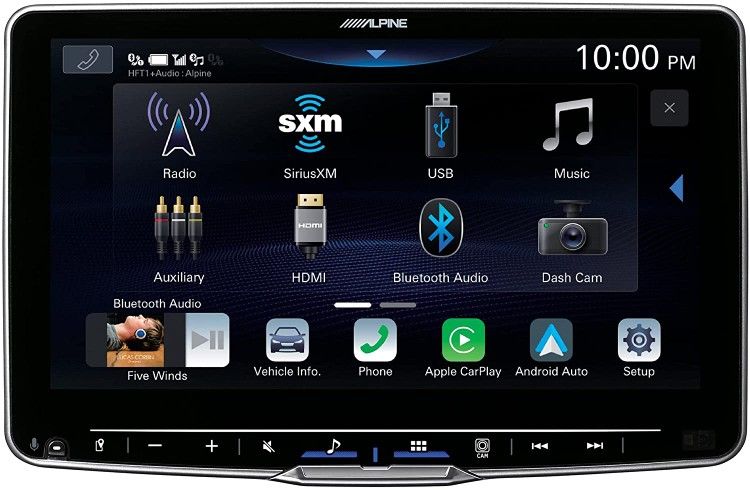 Alpine iLX-F509 Halo9 9" Media Tablet Deck