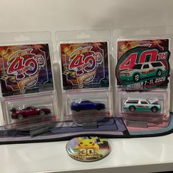 Hot Wheels 40th LA Convention 2026 Complete Trilogy 1/3 2/3 3/3