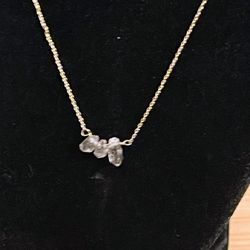 Luna Norte Layered Amethyst Shard Sun Pendant 14K Gold PLATED Necklace