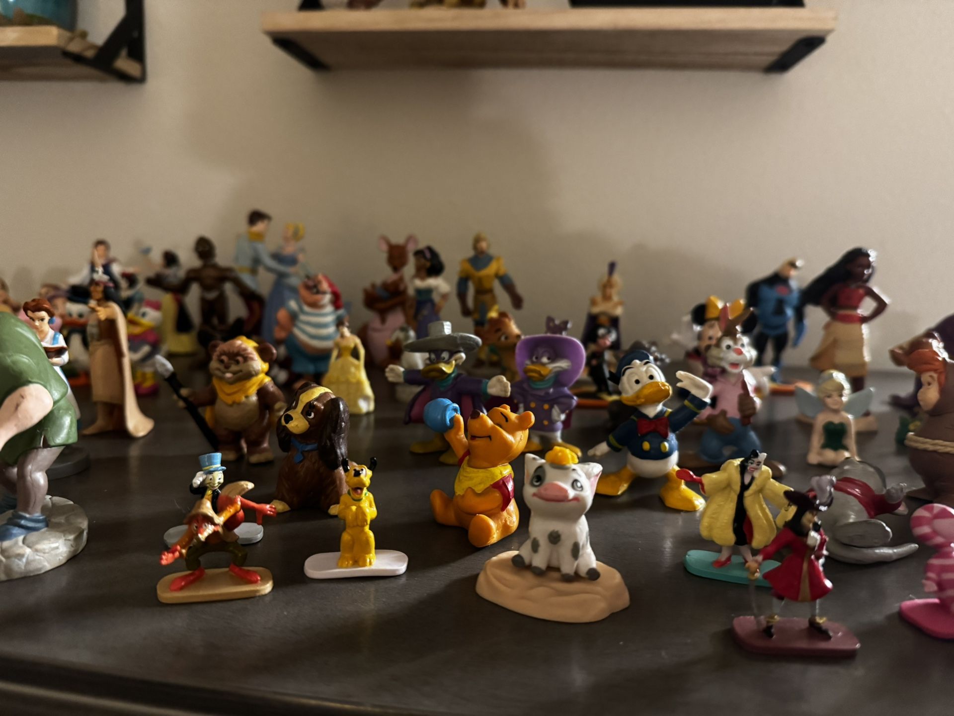 Disney Character Figurines (Plastic)