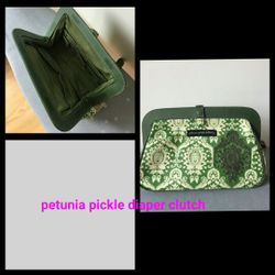 Petunia pickle diaper clutch