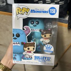 Funko Pop Sully With Boo Exclusive 1087