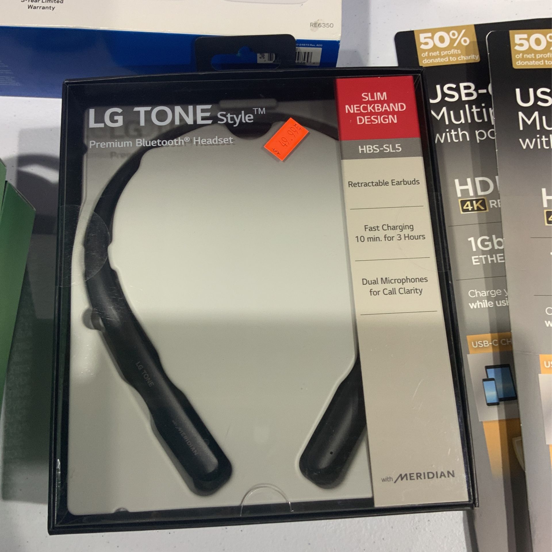 LG TONE STYLE -premium Bluetooth Headset 