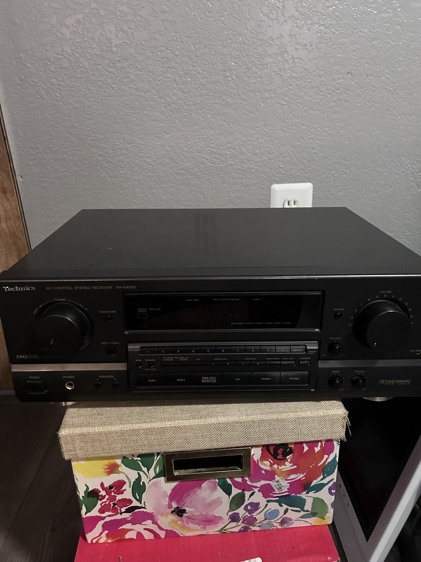 Technics SA-GX550 Receiver