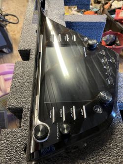 Toyota Touched Screen Radio