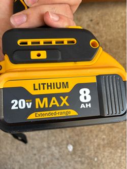 🆕 DeWalt Replacement 8ah Batteries (1-25$, 5-100$)