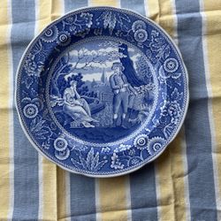 Spode Blue Room - Woodman dinner plate