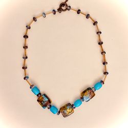 Beaded Necklace #040424A6