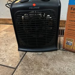 Pelonis Fan Forced Heater Like New . You Must Pickup