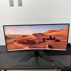 Gigabyte G34WQC 34" 144Hz HDR Ultra-Wide Curved Gaming Monitor