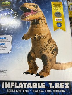 brand new t rex inflatable costume