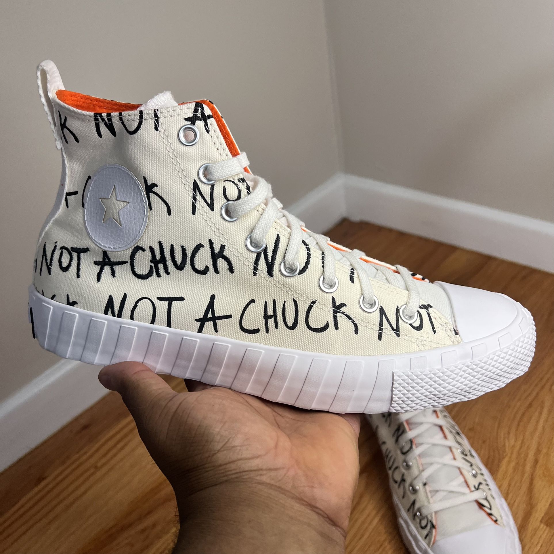 Converse Chuck 70 Hi “UNT1TL3D -White” 166503C Size 10M