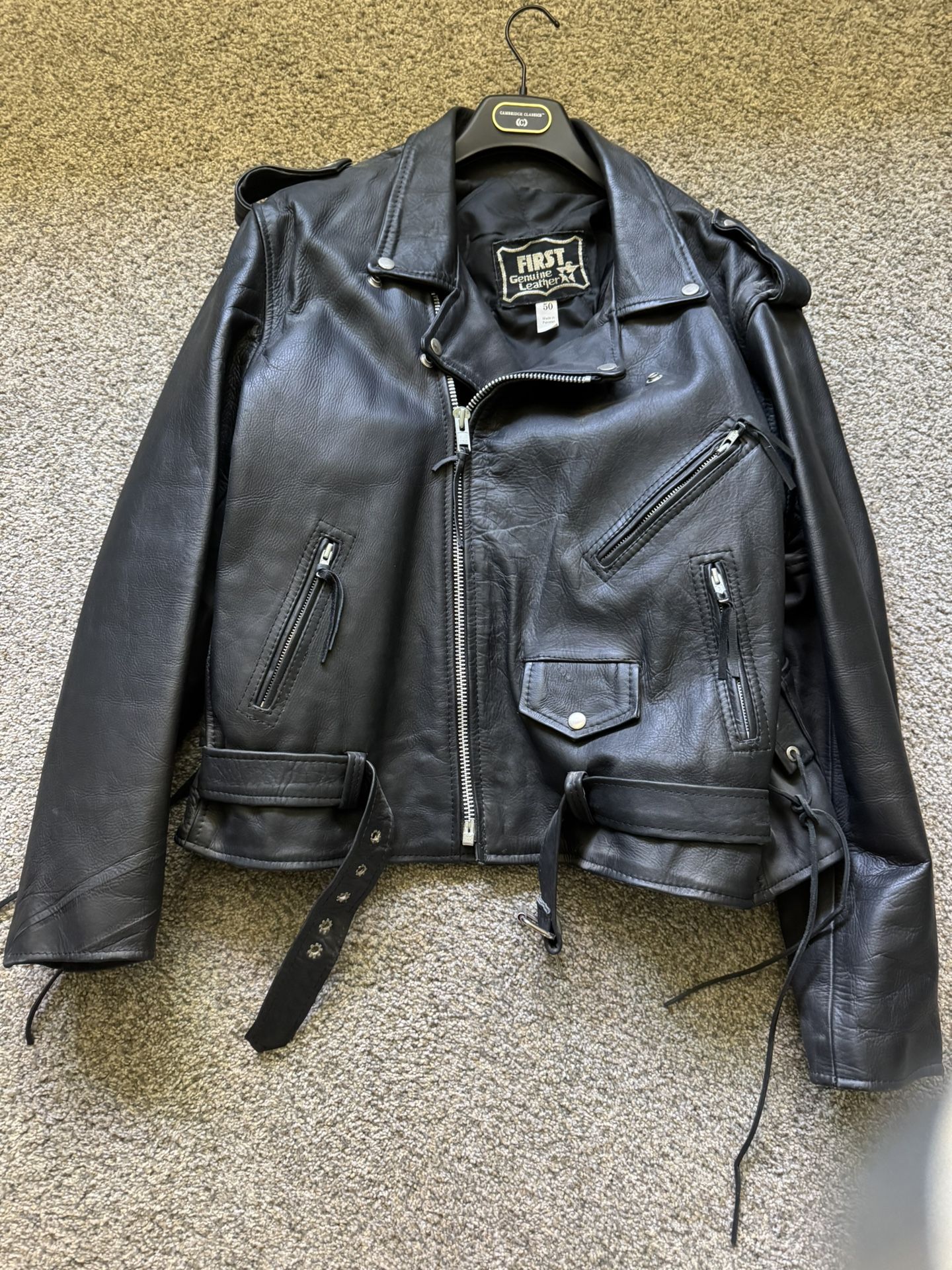 Motorcycle Jacket, Vest, And Chaps