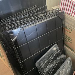 2 Large Cat Cages-2 Level