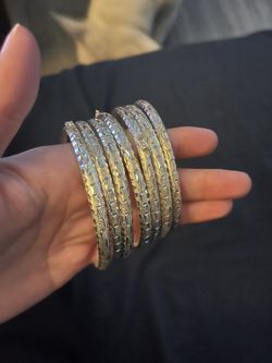 Bangle Bracelet Set of 7