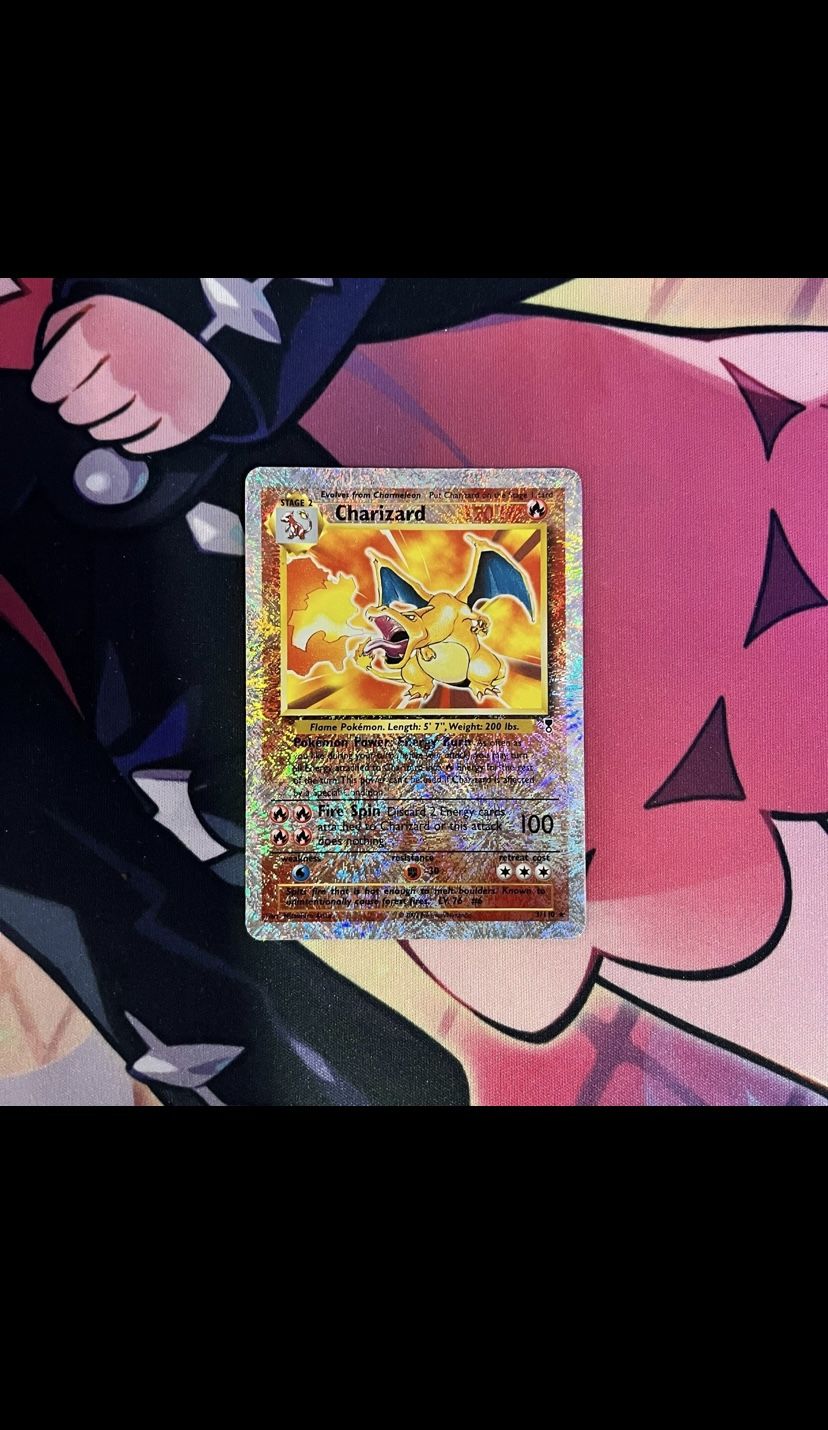 mega charizard gx pokemon card Charizard 2002 Pokeman Legendary Collection Non Holo LTD Authentic VG –  LTDSports main image 1