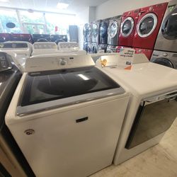 Tap Load Washer And Electric Dryer Set Used In Good Condition With 90days Warranty 
