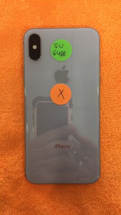 iPhone X 64GB Silver Software Unlocked