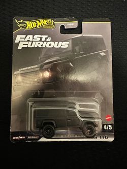 Hot Wheels Premium Fast & Furious Land Rover Defender 110