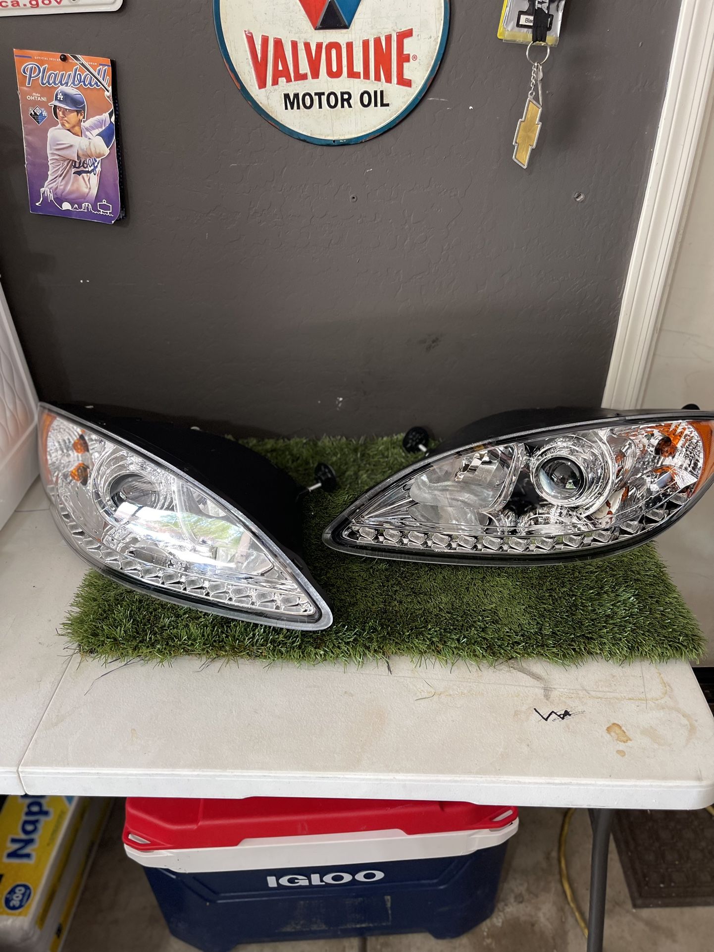 International Prostar Headlights 