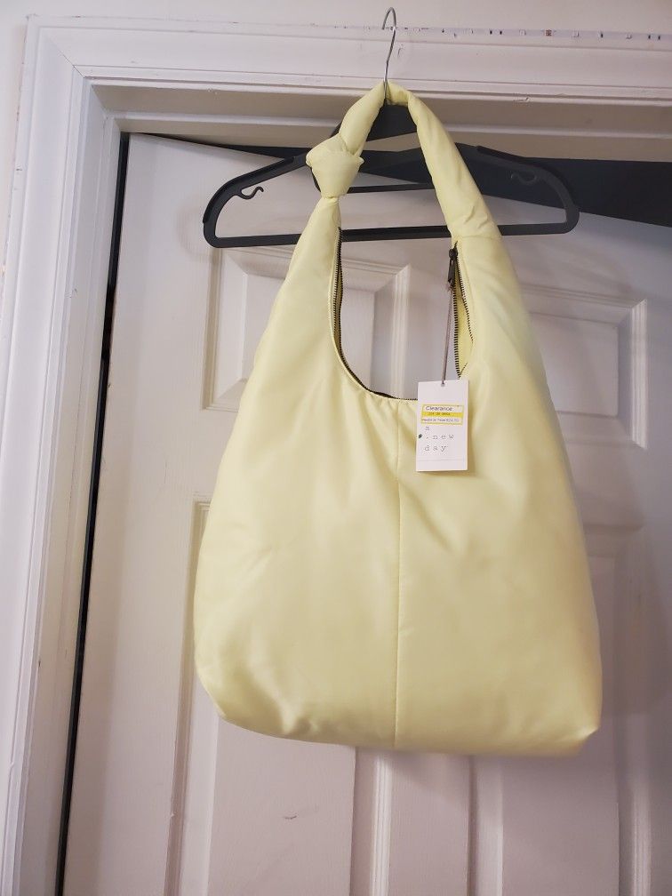 A New Day Yellow Women's Knock Handbag