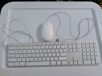 Apple Keyboard and Mouse