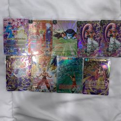 Dragon Ball Super Card Game Masters Three Glorious Fighters Special Rares