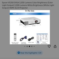 Epson Projector VS250
