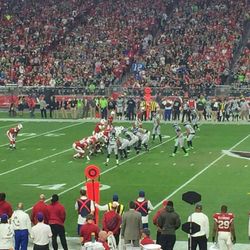 2 Arizona Cardinals Home Side Lower Level 45 yard line Tickets   