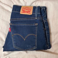 Levi's 710 Super Skinny blue denim jeans (women's size 26)