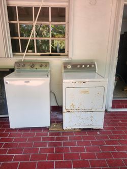 FREE WASHER AND DRYER