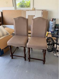 2 Low Bar Chairs