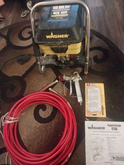 Wagner airless paint sprayer
