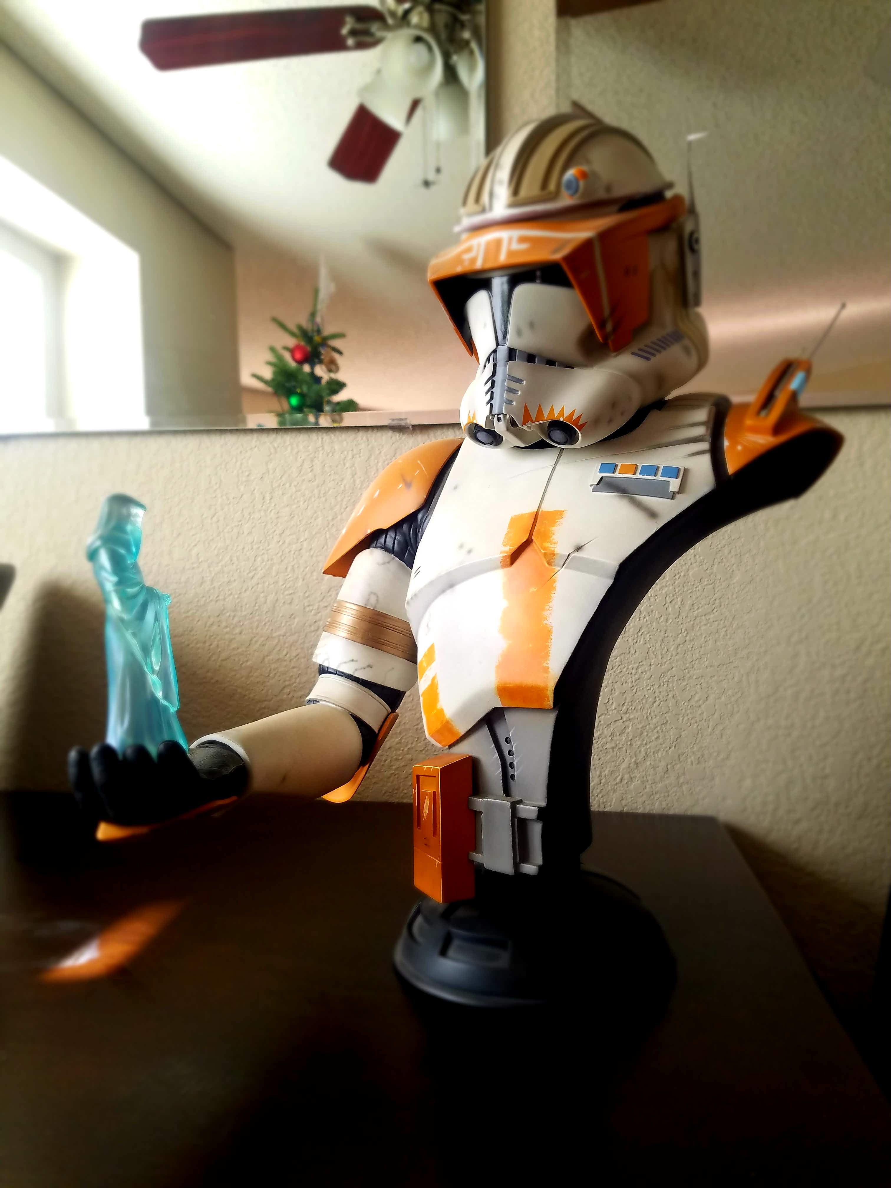 Sideshow Star Wars Commander Cody Legendary scale bust!