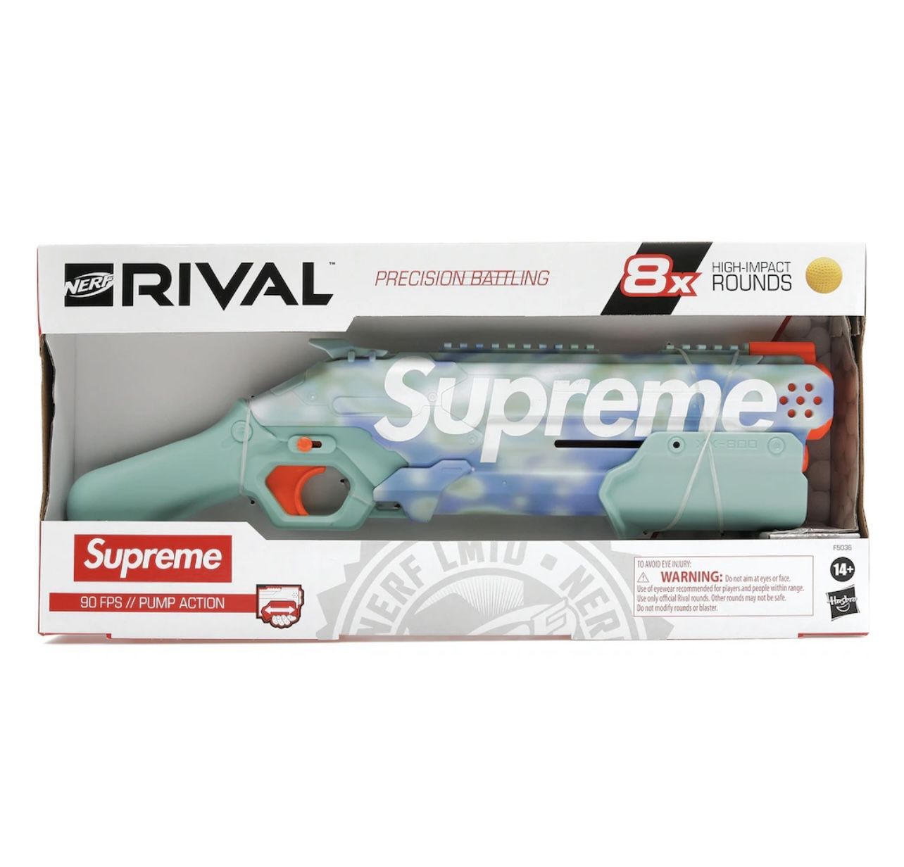 Supreme X Nerf Rival Takedown Blaster π«