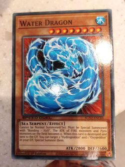 Yu-Gi-Oh! Water Dragon 1st Edition SGX2-ENC01