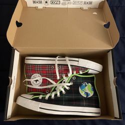 Converse - World Peace Green Red - Size 10 Men’s