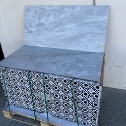 Satori Plata Perla Grigia 24-in x 48-in Matte Porcelain Floor and Wall Tile (15.5-sq ft Carton)