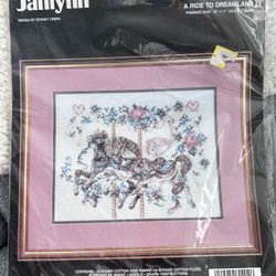 Janlynn “A Ride to Dreamland” Cross Stitch Kit (1994)